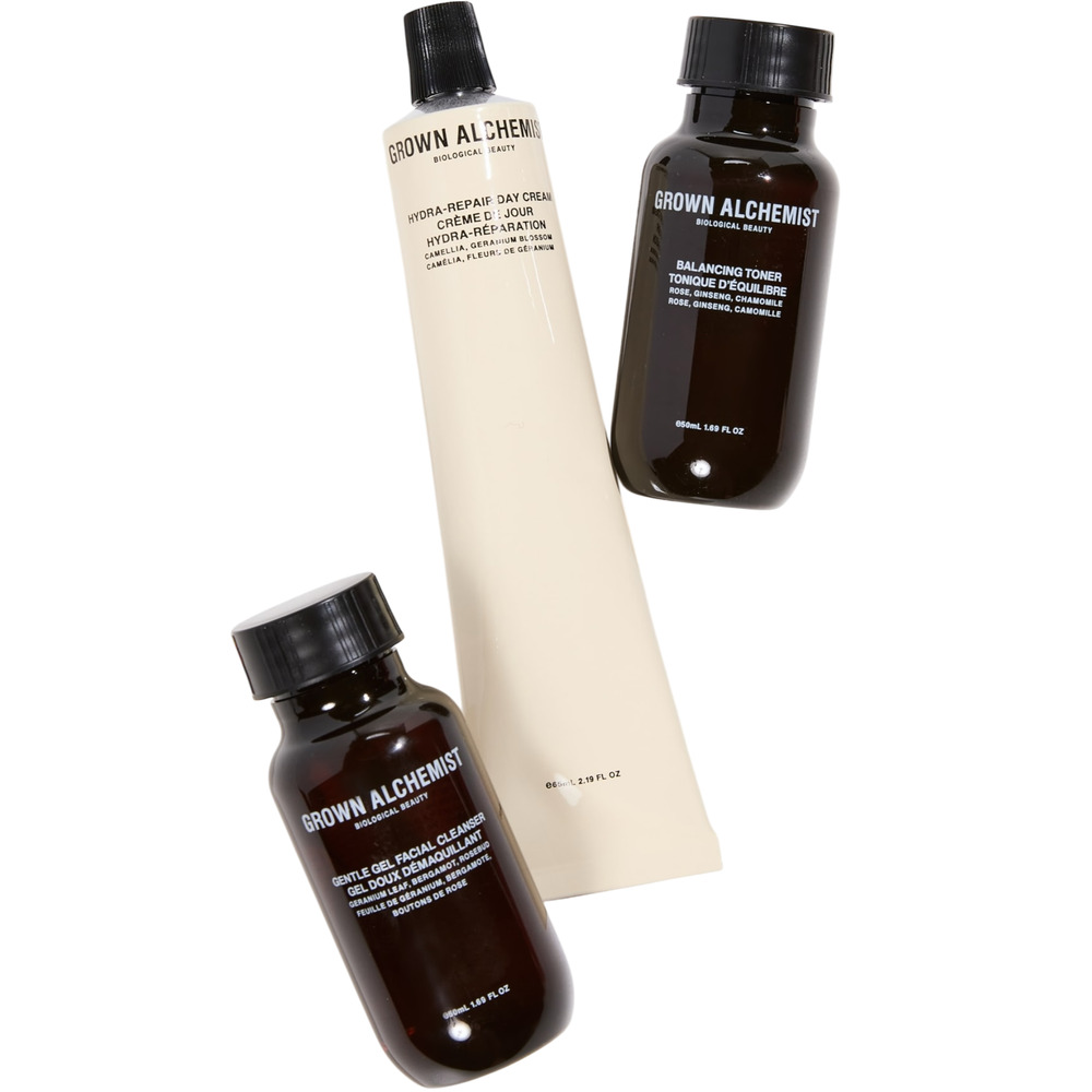 Grown Alchemist - Toner, Cleanser & Day Cream Bundle NIB